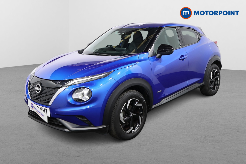 Nissan Juke N-Connecta Automatic Petrol-Electric Hybrid SUV - Stock Number (1628327) - Passenger side front corner