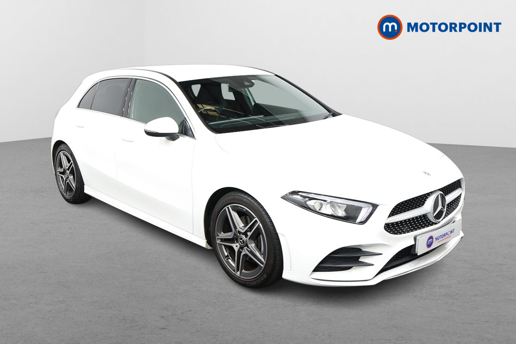 Mercedes-Benz A Class Amg Line Automatic Petrol Hatchback - Stock Number (1628786) - Drivers side front corner