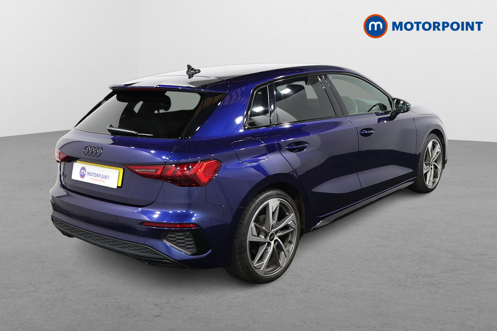 Audi A3 Black Edition Manual Petrol Hatchback - Stock Number (1629739) - Drivers side rear corner