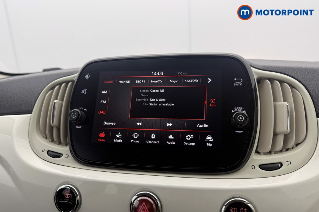 Fiat 500 Lounge Manual Petrol Hatchback - Stock Number (1605080) - 2nd supplementary image