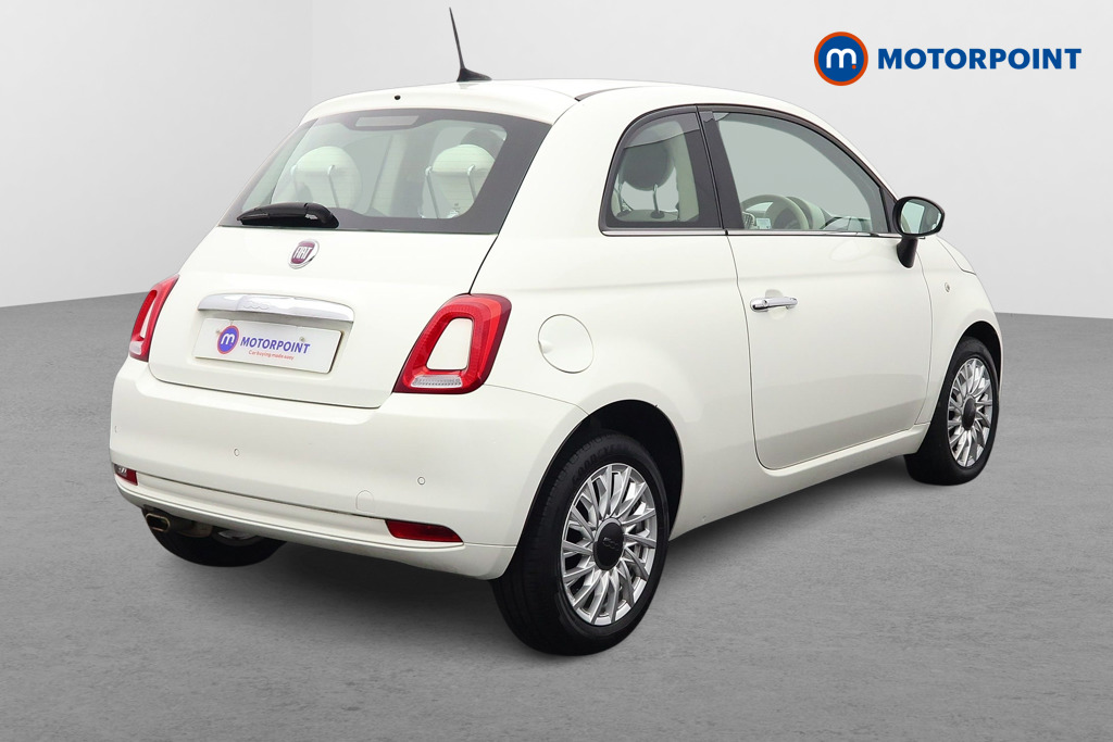 Fiat 500 Lounge Manual Petrol Hatchback - Stock Number (1605080) - Drivers side rear corner