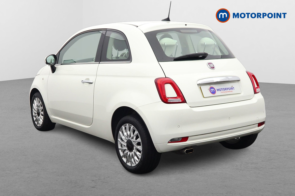 Fiat 500 Lounge Manual Petrol Hatchback - Stock Number (1605080) - Passenger side rear corner