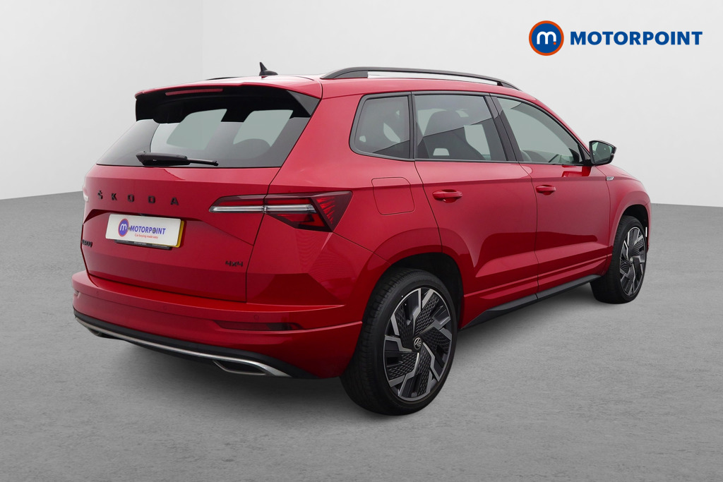 Skoda Karoq Sportline Automatic Petrol SUV - Stock Number (1612790) - Drivers side rear corner