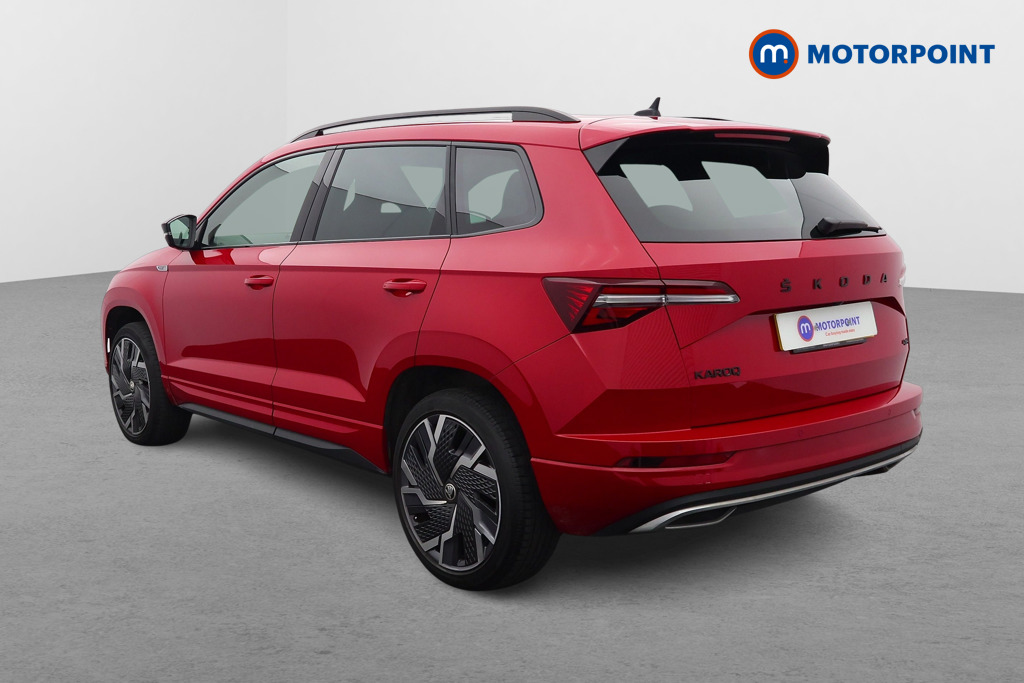 Skoda Karoq Sportline Automatic Petrol SUV - Stock Number (1612790) - Passenger side rear corner
