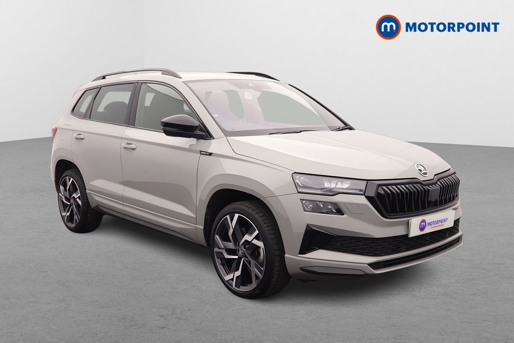 Skoda Karoq Sportline Edition Automatic Petrol SUV - Stock Number (1620980) - Drivers side front corner