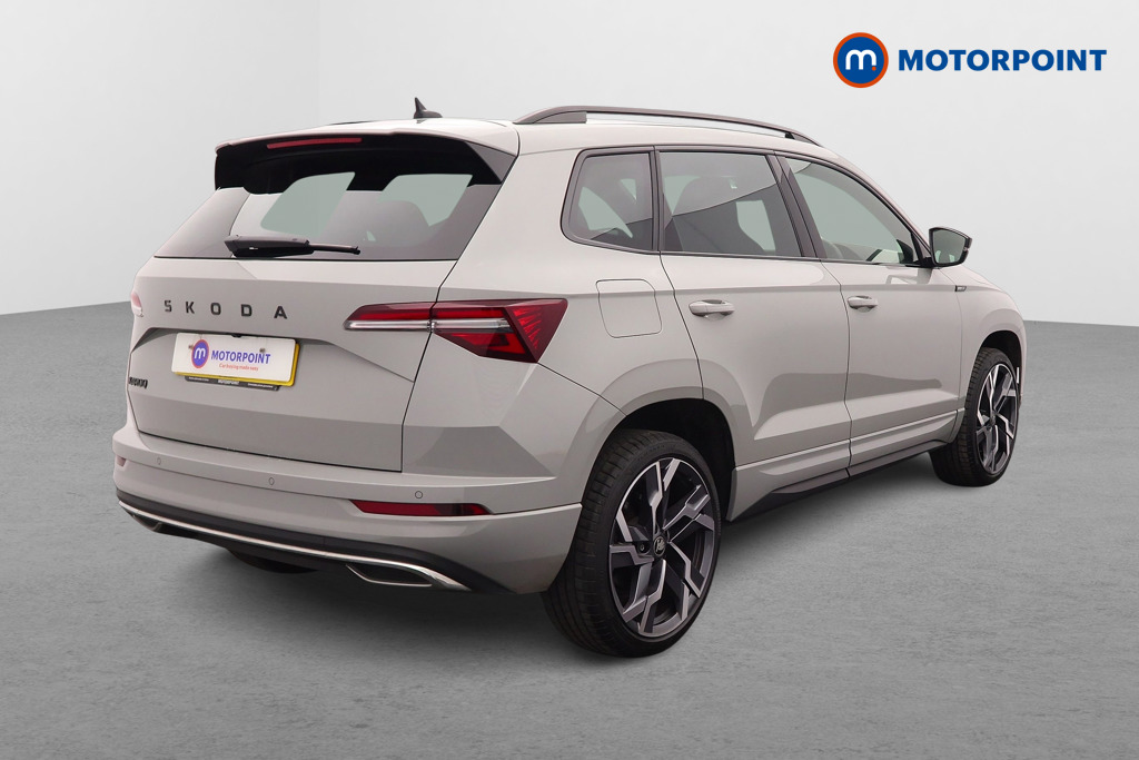 Skoda Karoq Sportline Edition Automatic Petrol SUV - Stock Number (1620980) - Drivers side rear corner