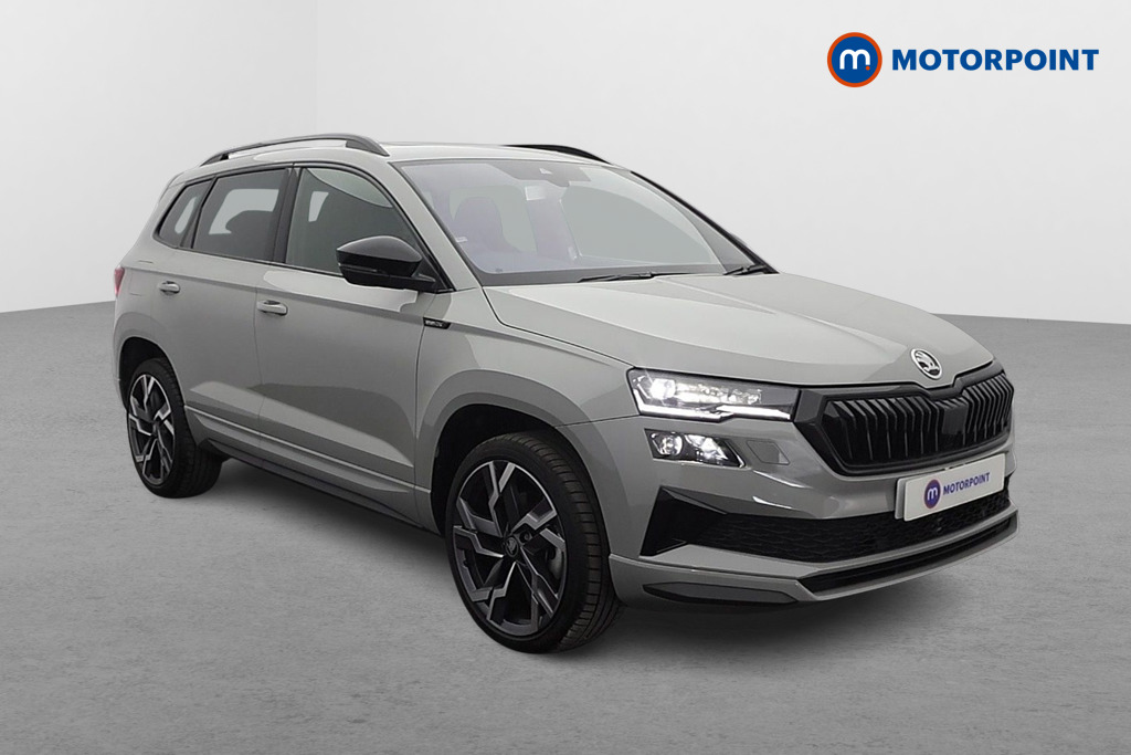 Skoda Karoq Sportline Edition Automatic Petrol SUV - Stock Number (1621015) - Drivers side front corner