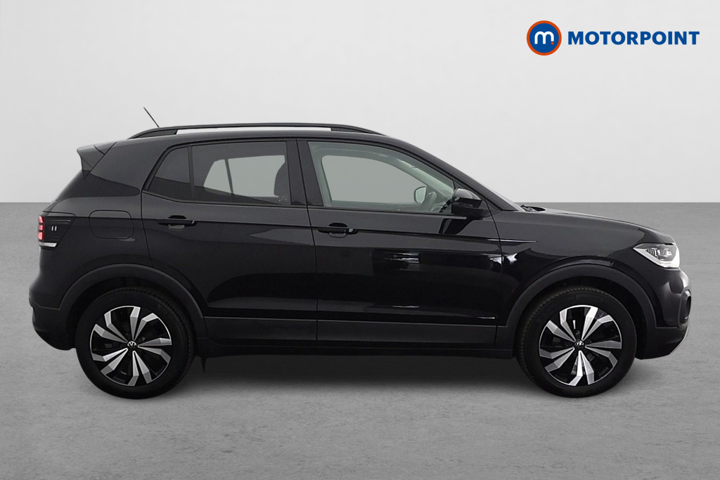 Volkswagen T-Cross Black Edition Manual Petrol SUV - Stock Number (1622525) - Drivers side