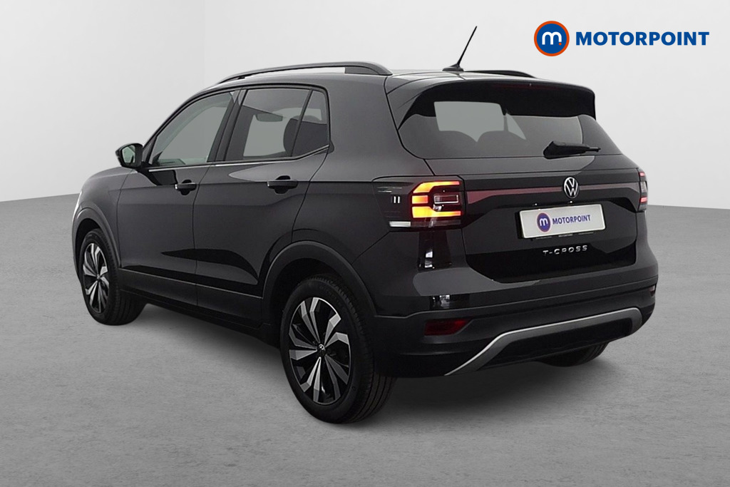Volkswagen T-Cross Black Edition Manual Petrol SUV - Stock Number (1622525) - Passenger side rear corner