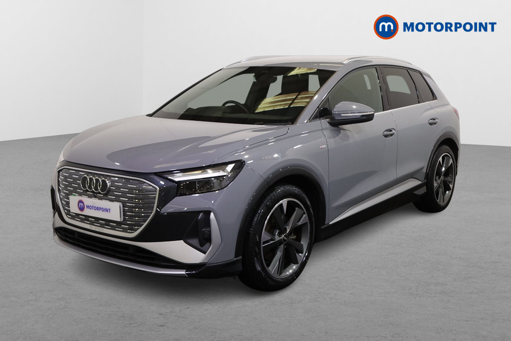 Audi Q4 S Line Automatic Electric SUV - Stock Number (1624266) - Passenger side front corner