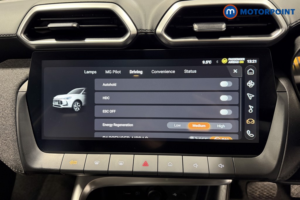 Mg Motor Uk ZS SE Automatic Petrol-Electric Hybrid SUV - Stock Number (1625202) - 10th supplementary image