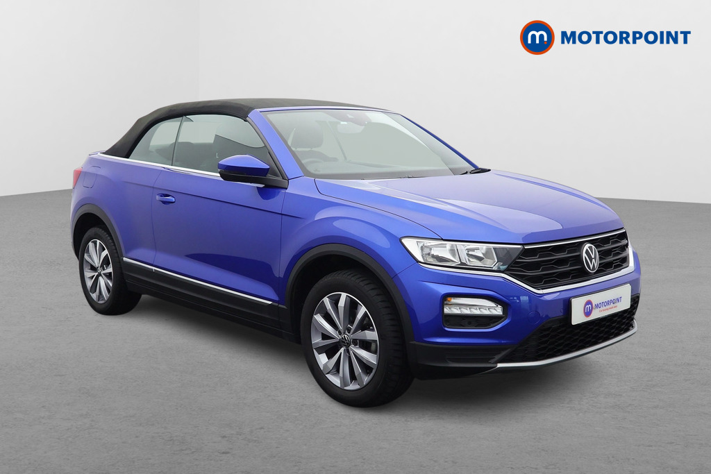 Volkswagen T-Roc Design Automatic Petrol Convertible - Stock Number (1628031) - Drivers side front corner