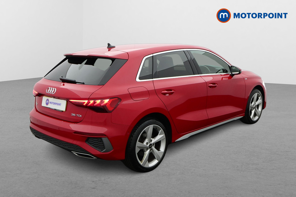 Audi A3 S Line Automatic Diesel Hatchback - Stock Number (1628104) - Drivers side rear corner