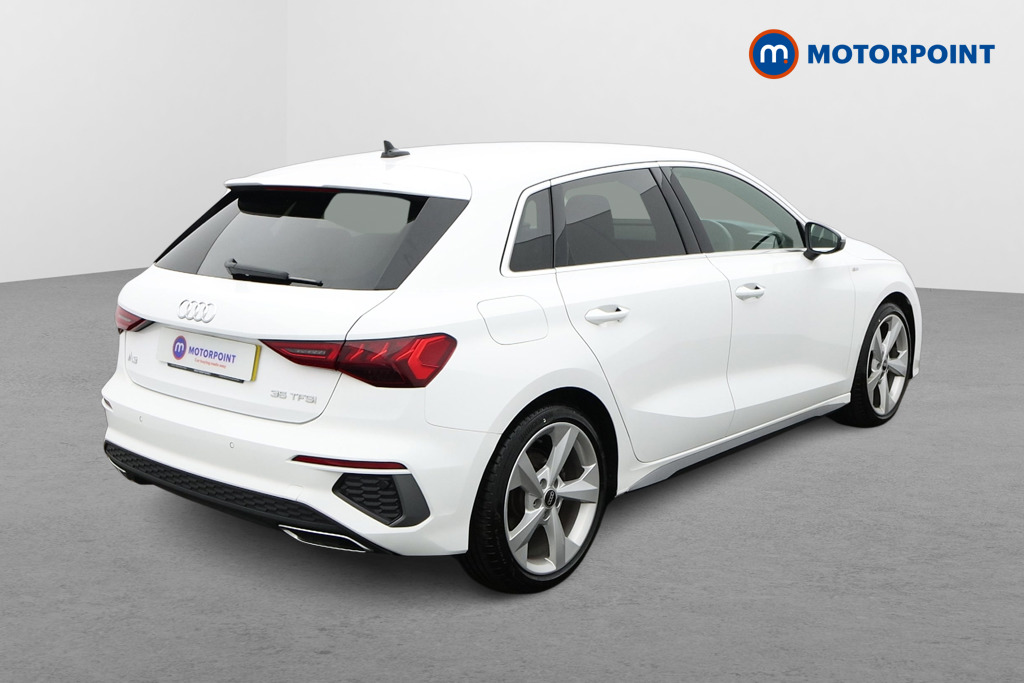 Audi A3 S Line Automatic Petrol Hatchback - Stock Number (1628969) - Drivers side rear corner