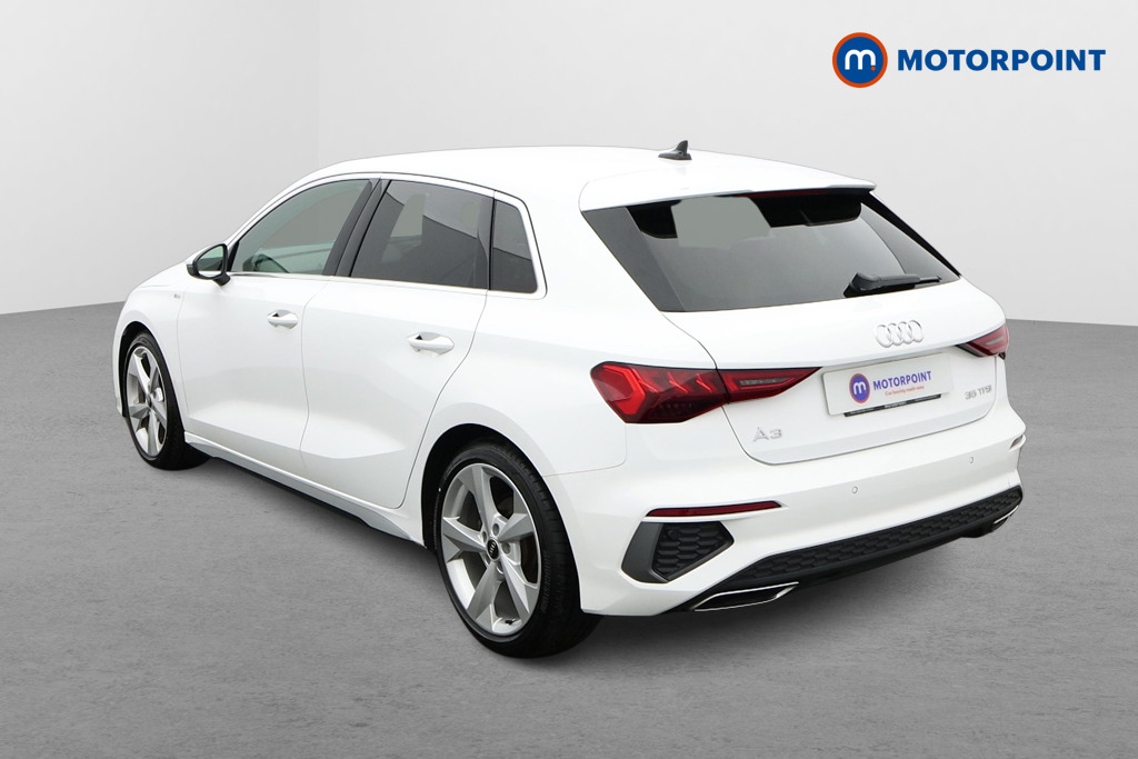 Audi A3 S Line Automatic Petrol Hatchback - Stock Number (1628969) - Passenger side rear corner
