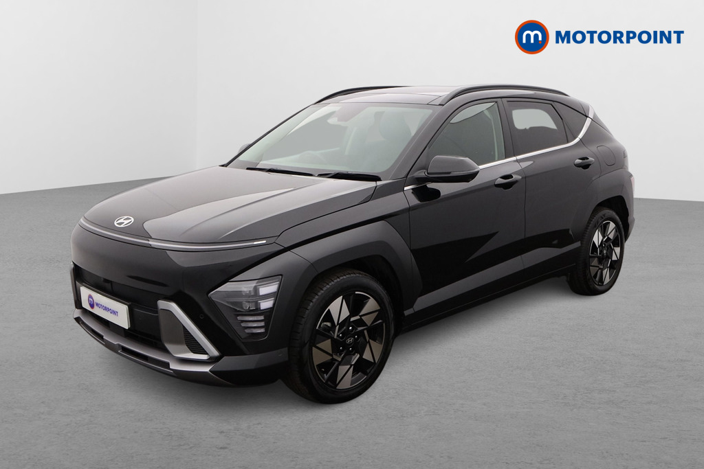 Hyundai Kona Ultimate Automatic Petrol-Electric Hybrid SUV - Stock Number (1618159) - Passenger side front corner