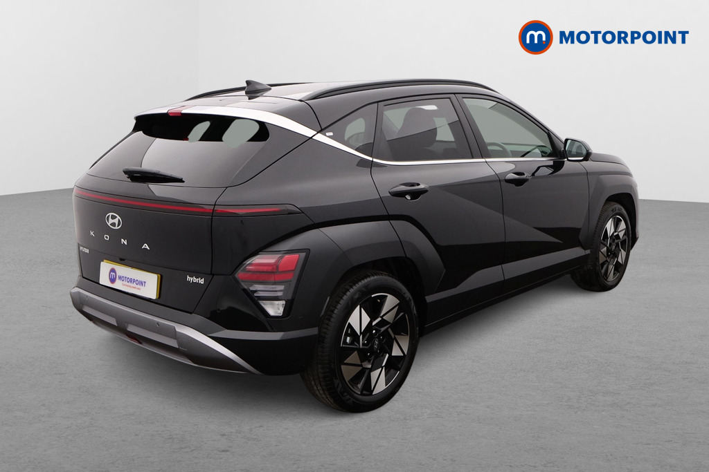 Hyundai Kona Ultimate Automatic Petrol-Electric Hybrid SUV - Stock Number (1618159) - Drivers side rear corner