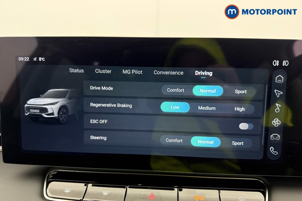 Mg Motor Uk HS SE Automatic Petrol-Electric Hybrid SUV - Stock Number (1622979) - 9th supplementary image