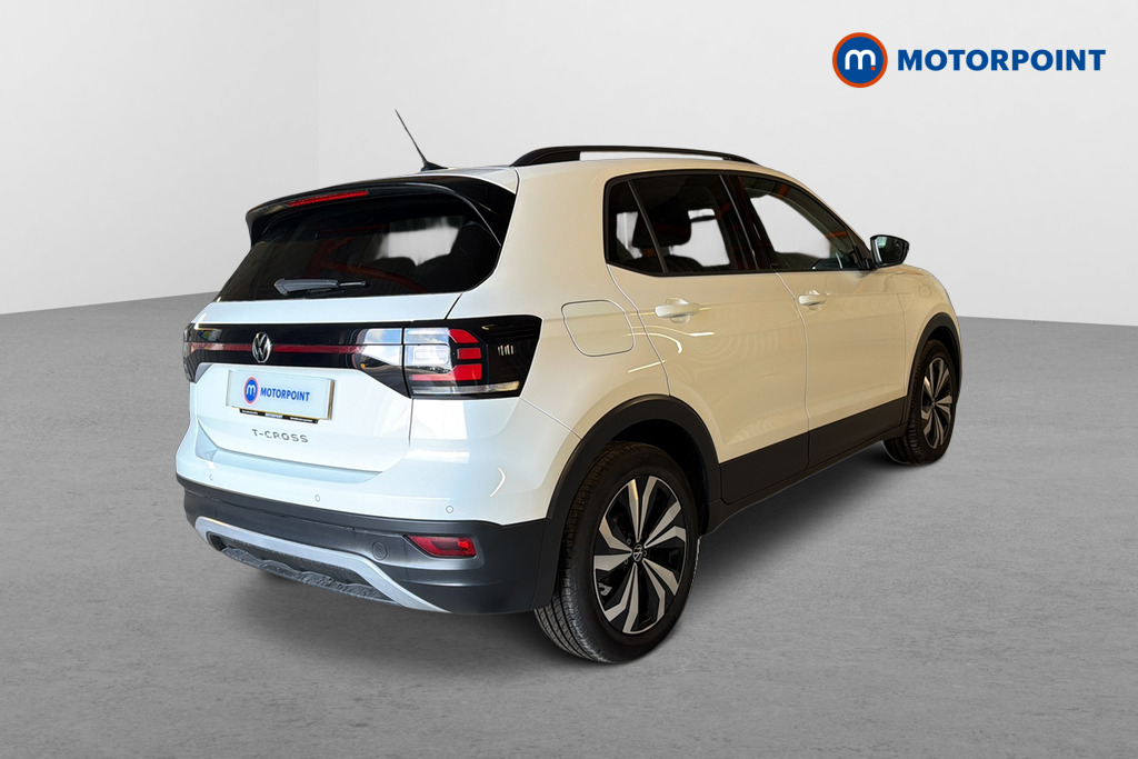 Volkswagen T-Cross Black Edition Automatic Petrol SUV - Stock Number (1623019) - Passenger side rear corner
