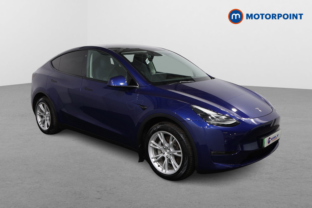 Tesla Model Y Long Range Automatic Electric SUV - Stock Number (1623439) - Drivers side front corner