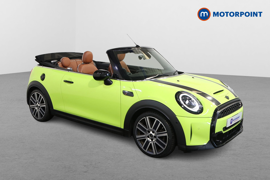Mini Convertible Cooper S Exclusive Automatic Petrol Convertible - Stock Number (1625644) - Drivers side front corner
