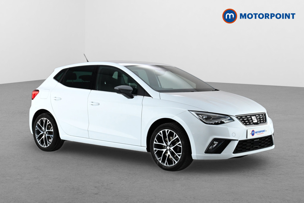 Seat Ibiza Xcellence Automatic Petrol Hatchback - Stock Number (1628016) - Drivers side front corner