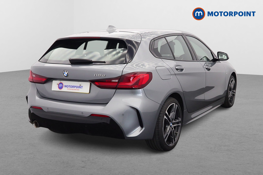 BMW 1 Series M Sport Manual Diesel Hatchback - Stock Number (1628086) - Drivers side rear corner