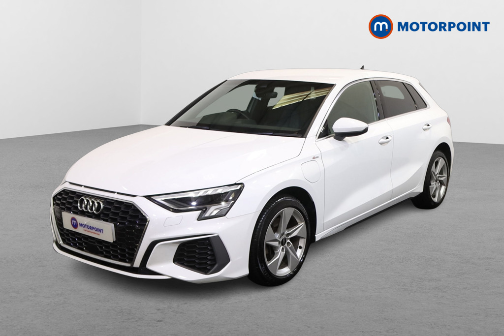 Audi A3 S Line Automatic Petrol Plug-In Hybrid Hatchback - Stock Number (1628576) - Passenger side front corner