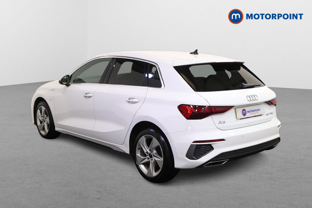Audi A3 S Line Automatic Petrol Plug-In Hybrid Hatchback - Stock Number (1628576) - Passenger side rear corner