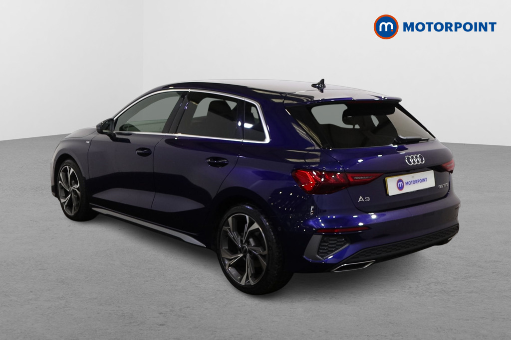 Audi A3 S Line Manual Petrol Hatchback - Stock Number (1629227) - Passenger side rear corner
