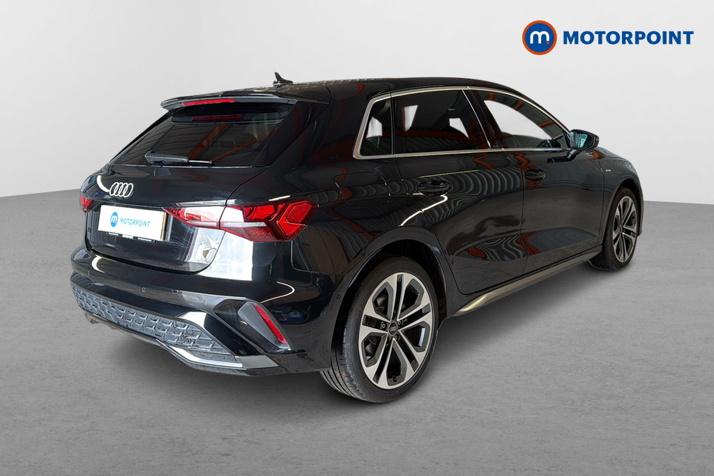 Audi A3 S Line Automatic Petrol Plug-In Hybrid Hatchback - Stock Number (1630238) - Passenger side rear corner