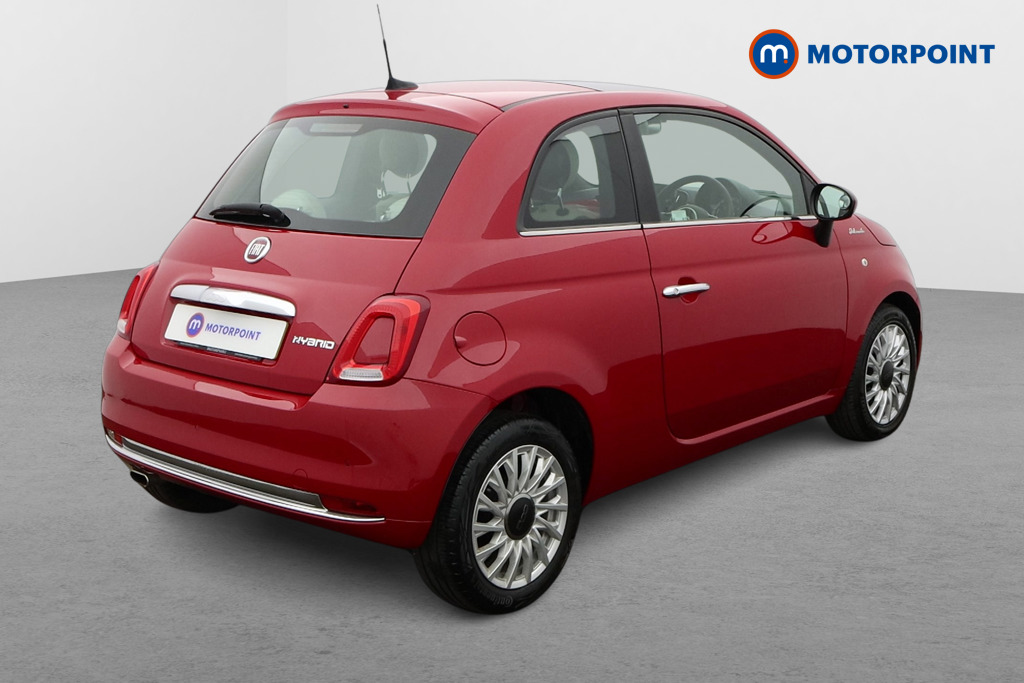 Fiat 500 Dolcevita Manual Petrol Hatchback - Stock Number (1618897) - Drivers side rear corner