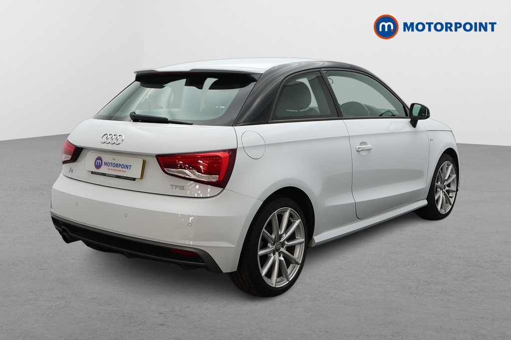 Audi A1 S Line Nav Manual Petrol Hatchback - Stock Number (1622242) - Drivers side rear corner