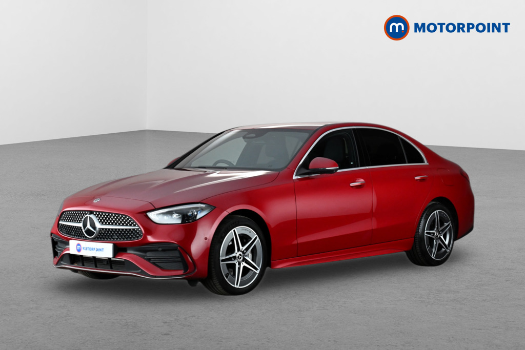 Mercedes-Benz C Class Amg Line Automatic Petrol Plug-In Hybrid Saloon - Stock Number (1622306) - Passenger side front corner
