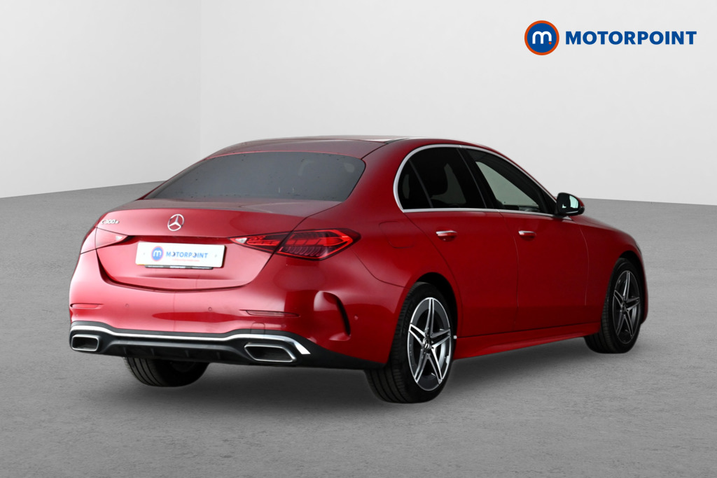 Mercedes-Benz C Class Amg Line Automatic Petrol Plug-In Hybrid Saloon - Stock Number (1622306) - Drivers side rear corner