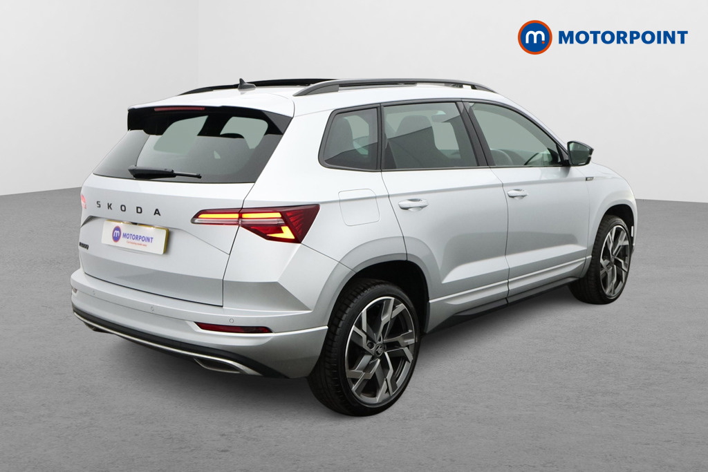 Skoda Karoq Sportline Edition Automatic Petrol SUV - Stock Number (1622753) - Drivers side rear corner