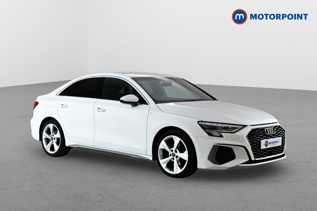 Audi A3 S Line Automatic Petrol Saloon - Stock Number (1626452) - Drivers side front corner