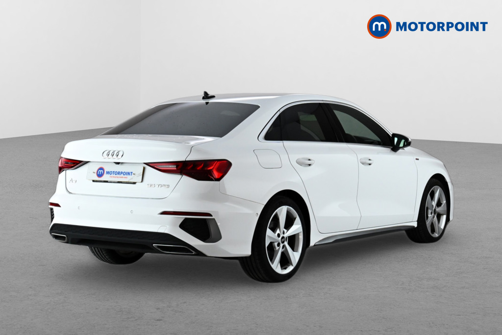 Audi A3 S Line Automatic Petrol Saloon - Stock Number (1626452) - Drivers side rear corner