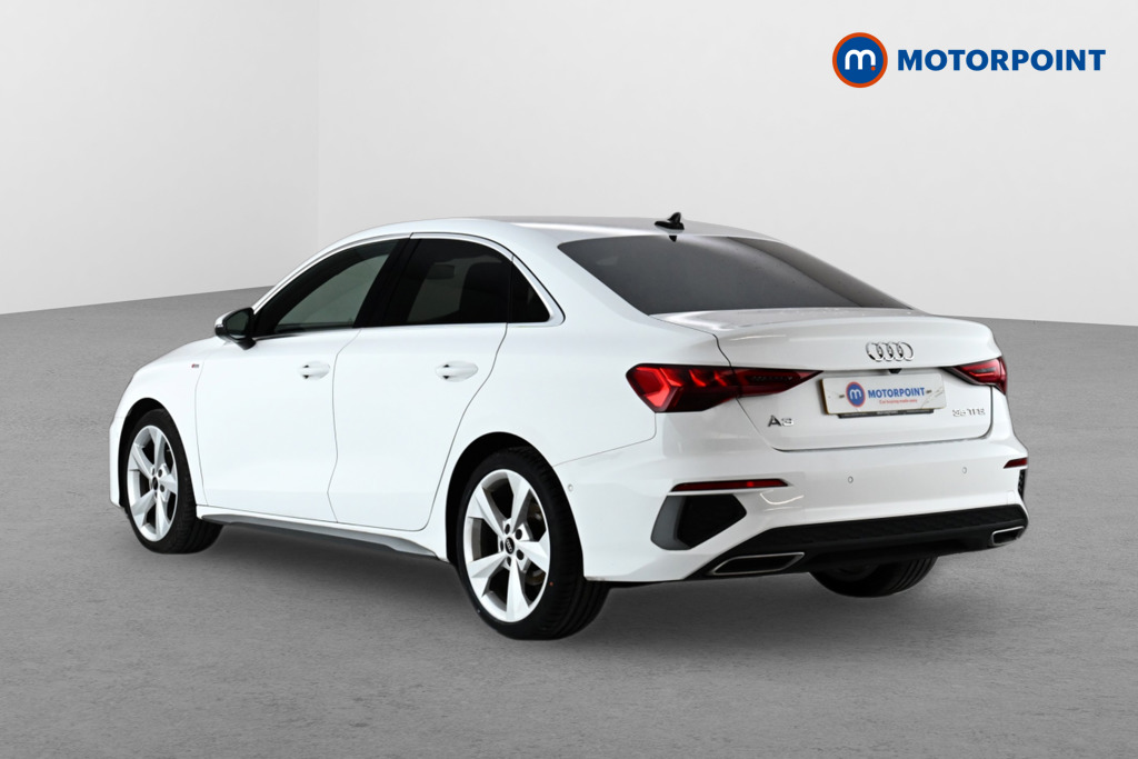 Audi A3 S Line Automatic Petrol Saloon - Stock Number (1626452) - Passenger side rear corner