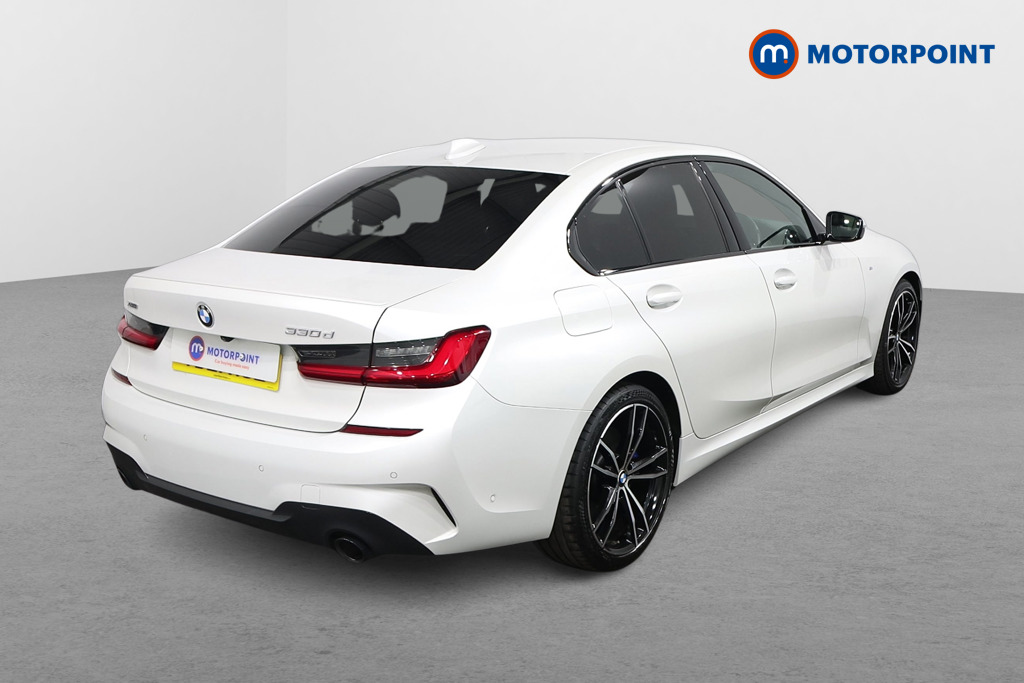 BMW 3 Series M Sport Automatic Diesel Saloon - Stock Number (1629546) - Drivers side rear corner