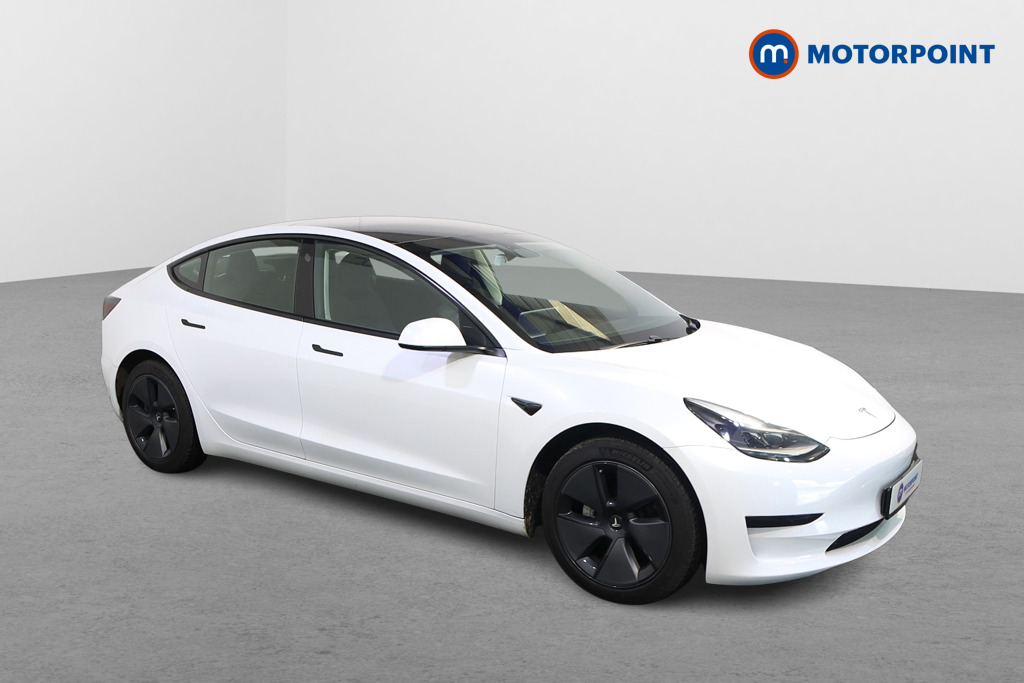 Tesla Model 3 Standard Plus Automatic Electric Saloon - Stock Number (1611667) - Drivers side front corner