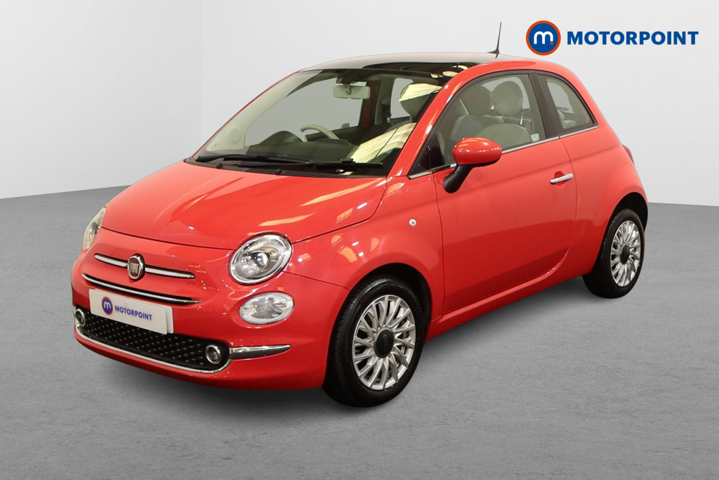 Fiat 500 Lounge Manual Petrol Hatchback - Stock Number (1621542) - Passenger side front corner