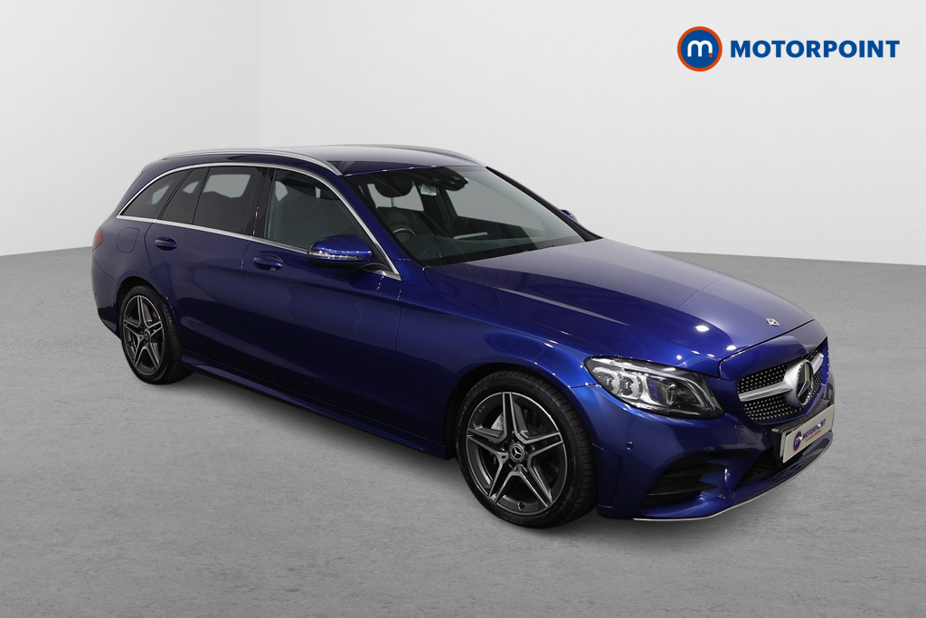 Mercedes-Benz C Class Amg Line Edition Automatic Diesel Estate - Stock Number (1623958) - Drivers side front corner