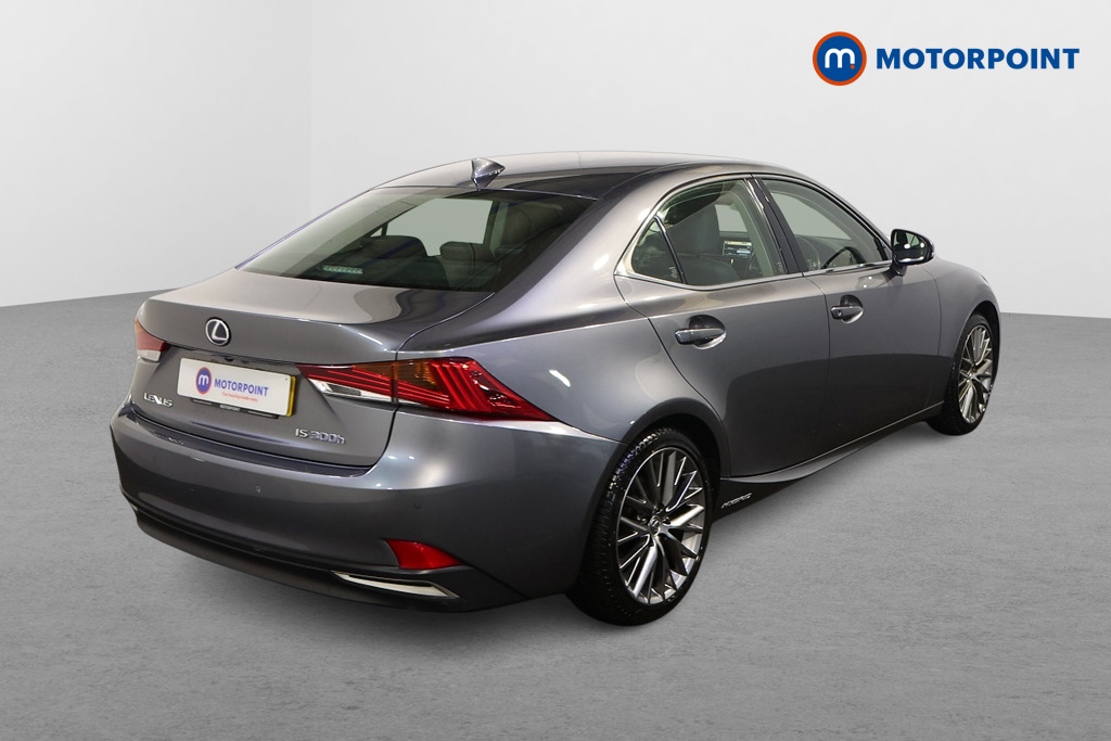 Lexus IS 300H 4Dr Cvt Auto Comfort Pack Automatic Petrol-Electric Hybrid Saloon - Stock Number (1624194) - Drivers side rear corner