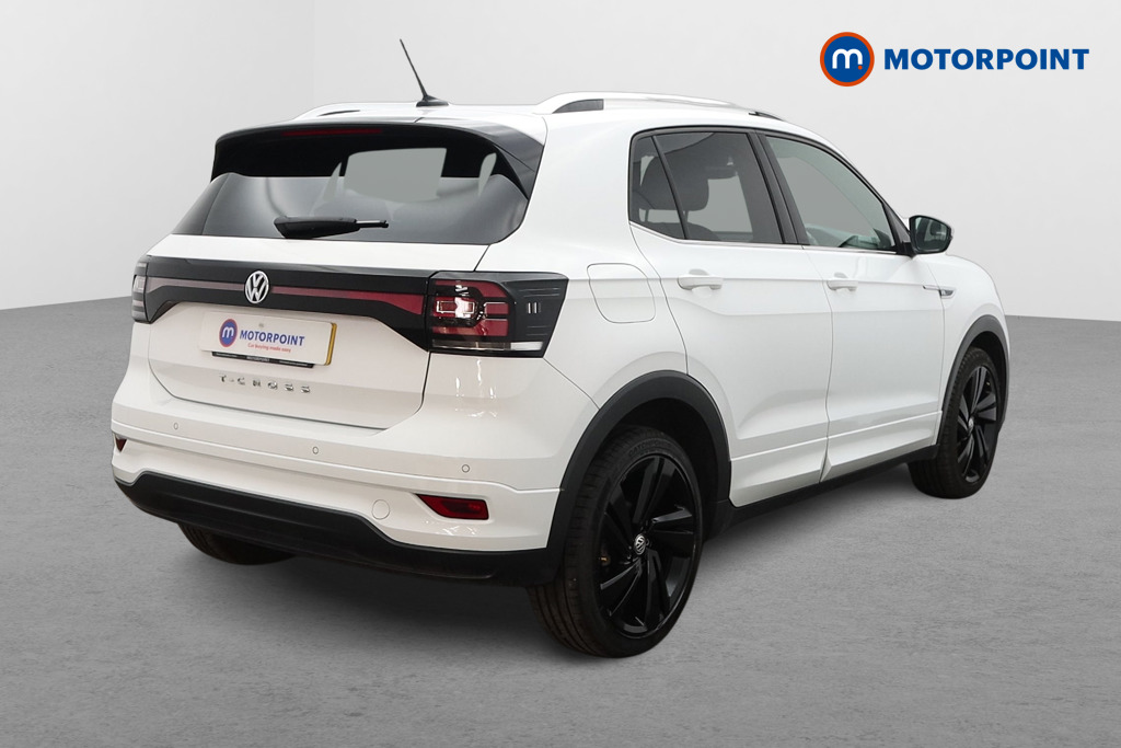 Volkswagen T-Cross R-Line Automatic Petrol SUV - Stock Number (1625985) - Drivers side rear corner