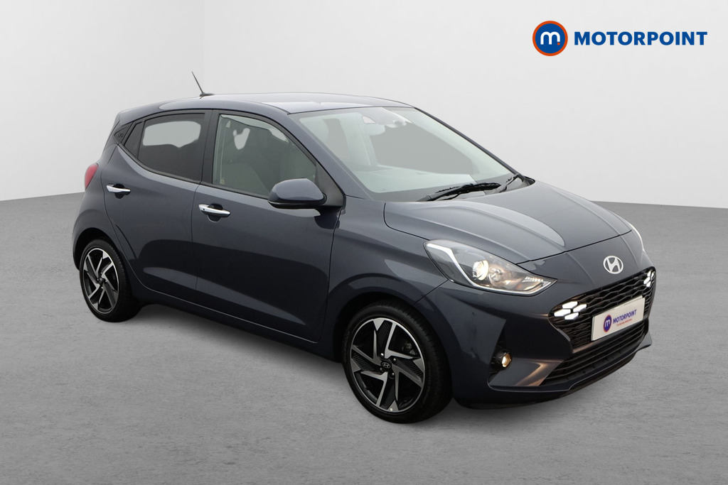 Hyundai I10 Premium Manual Petrol Hatchback - Stock Number (1627453) - Drivers side front corner