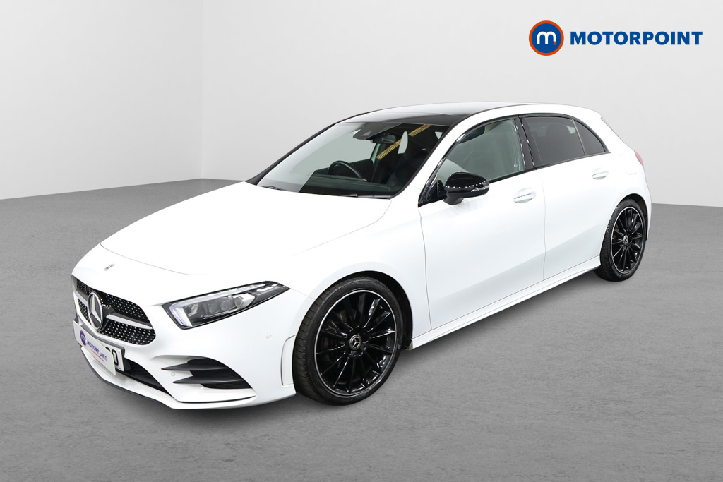 Mercedes-Benz A Class Amg Line Premium Plus Night Edition Automatic Petrol Hatchback - Stock Number (1628582) - Passenger side front corner