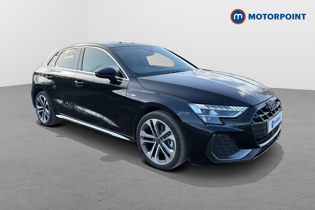 Audi A3 S Line Automatic Petrol Plug-In Hybrid Hatchback - Stock Number (1630220) - Drivers side front corner