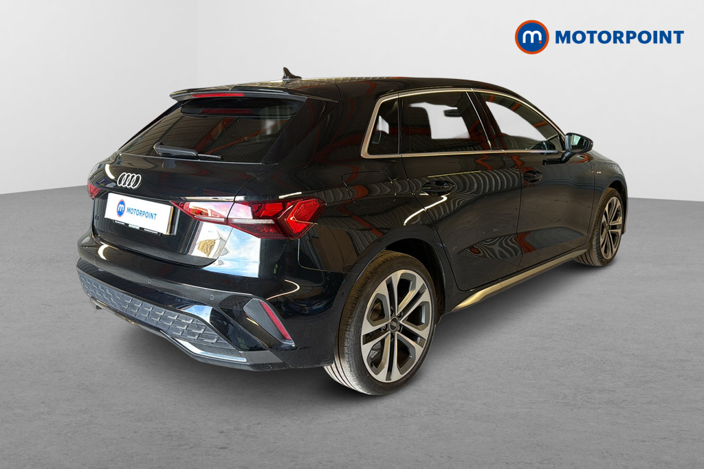 Audi A3 S Line Automatic Petrol Plug-In Hybrid Hatchback - Stock Number (1630222) - Passenger side rear corner