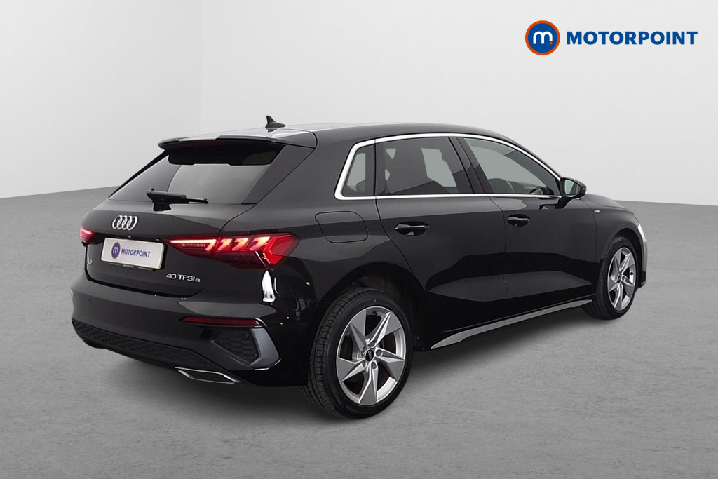 Audi A3 S Line Automatic Petrol Plug-In Hybrid Hatchback - Stock Number (1621424) - Drivers side rear corner